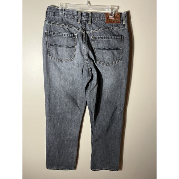 Tommy Bahama Pants Mens 36 Regular Fit Washed Black Straight Stretch Fit Jean - Picture 2 of 13